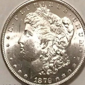 1879 S Morgan Dollar From OBW Estate Roll Choice-Gem Bu Uncirculated 90% Silver