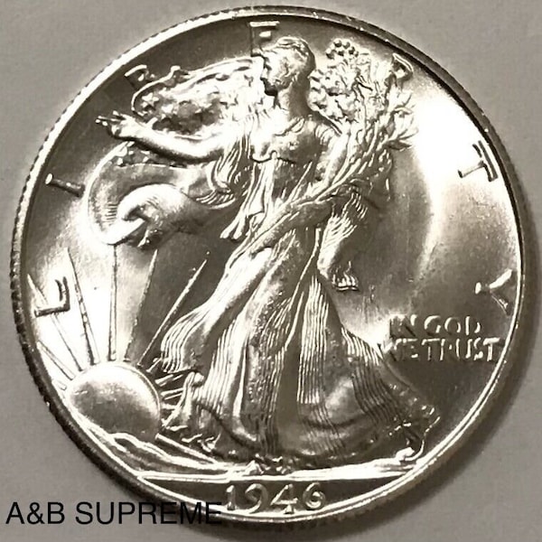 Walking Liberty Silver Dollar Etsy