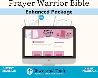 Create a Prayer Bible | Video Course & Printables | Strengthen Your Prayer Life | Christian Women's Guide | Learn How to Pray Effectively