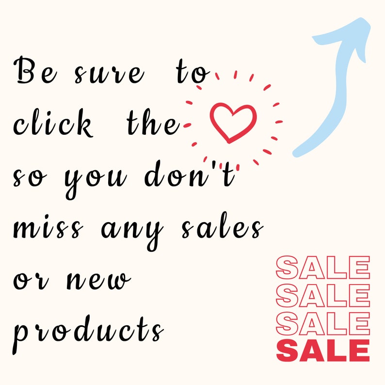 Click the heart so that you are alerted when Three Nail Faith runs a sale or has a new product in the shop.