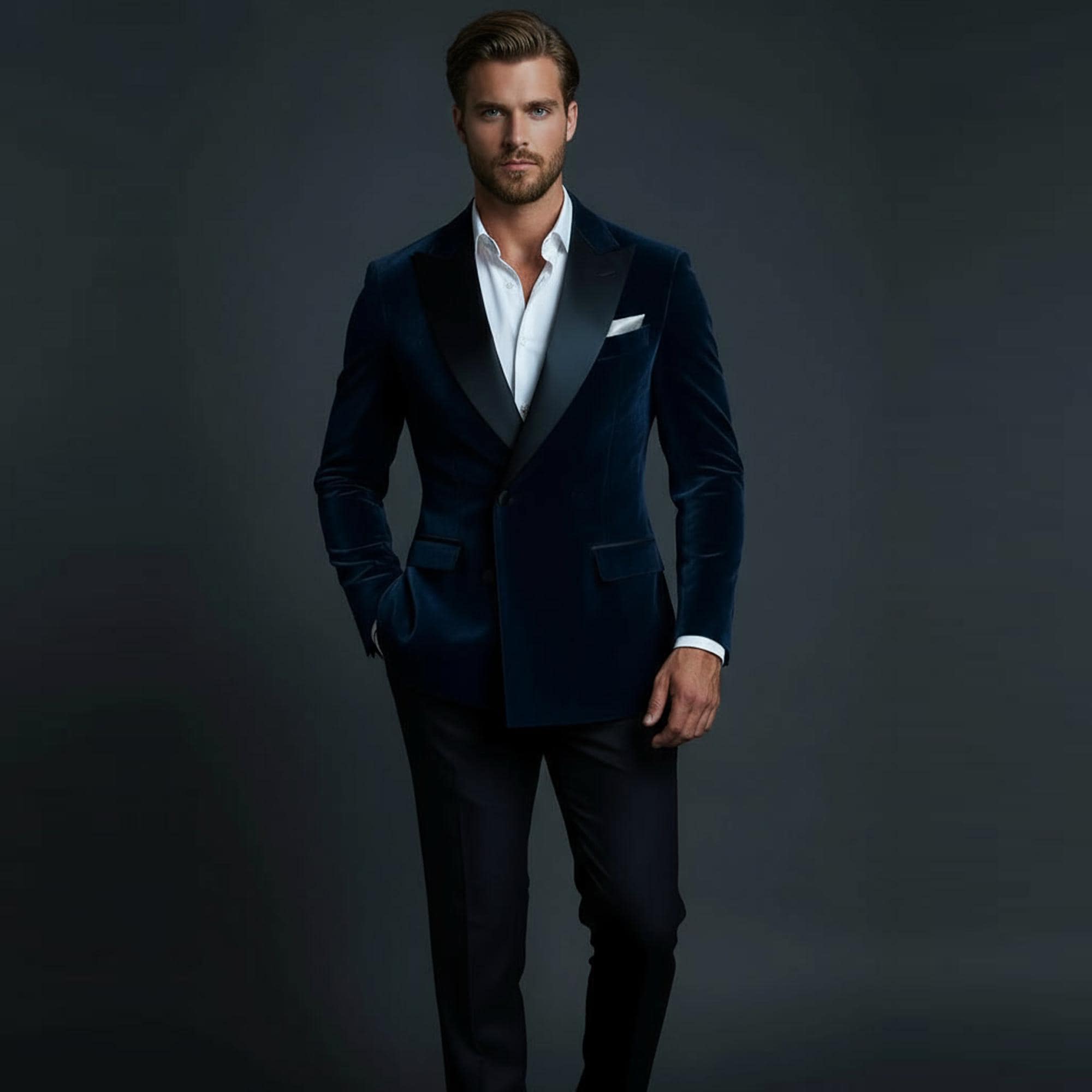 Royal Blue Evening Jacket - Etsy
