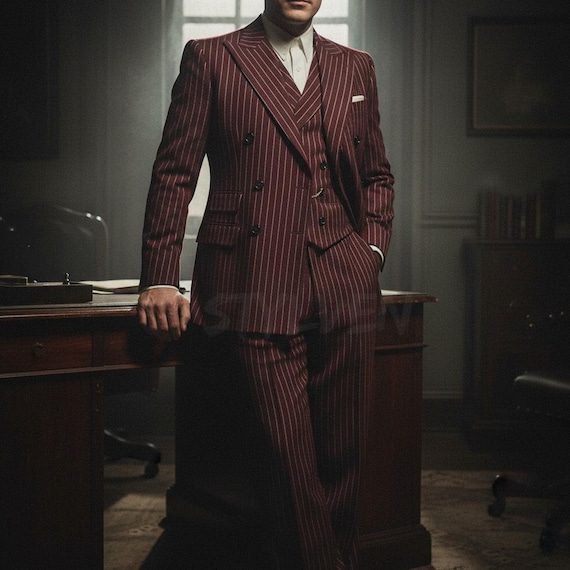 Ralph Lauren Double-Breasted 1930s Gangster-Style Suit