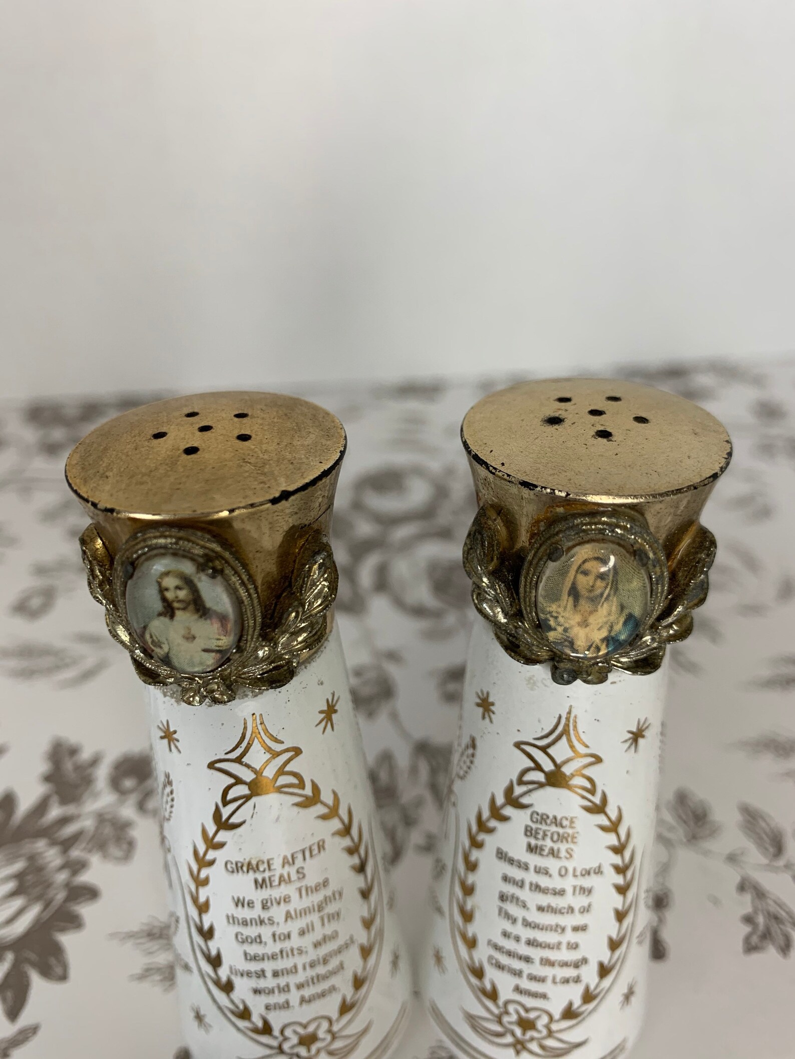 Christian Salt and Pepper Shakers Etsy