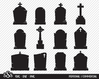 Tombstone Bundle SVG Cut File Halloween Shirt Design - Etsy