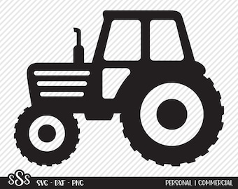 Cute Tractor SVG, Cut File, Baby Shirt Design, Country Farming Lifestyle, Farmer, Southern Farmhouse Decor, Cricut, Silhouette, DXF, PNG