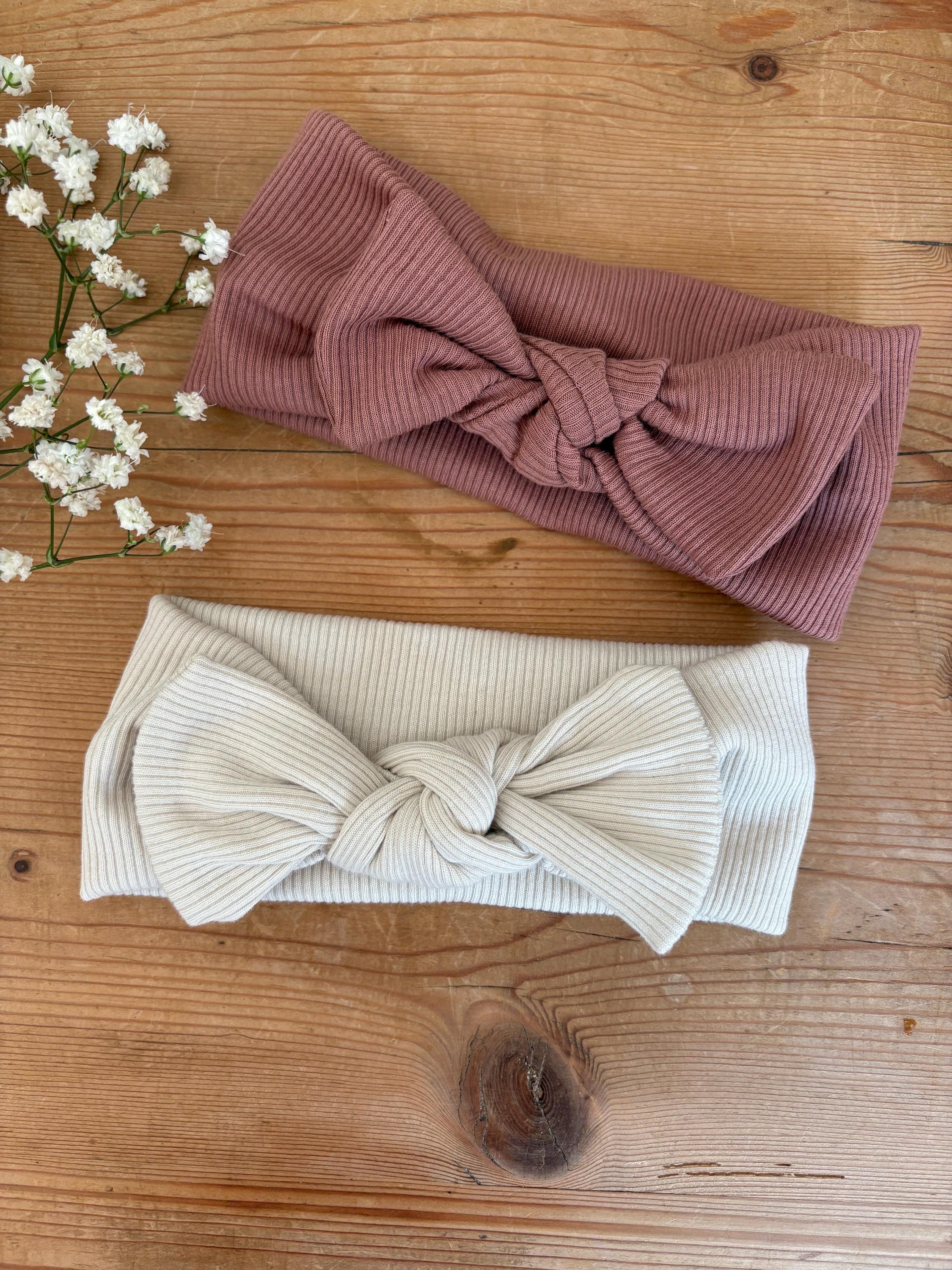 MineSign Damen Haarband Mit Schleife – Retro Stil, Verstellbar, Weiches Material, Für Alltag & Party