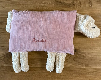 Kuschelkissen • Kuschelschaf • Schäfchen • personalisiert • Namenskissen • Schafskissen • Schafkissen • mit Namen