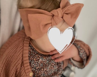 Headband hairband with bow baby toddler 6-18 months babygirl girl