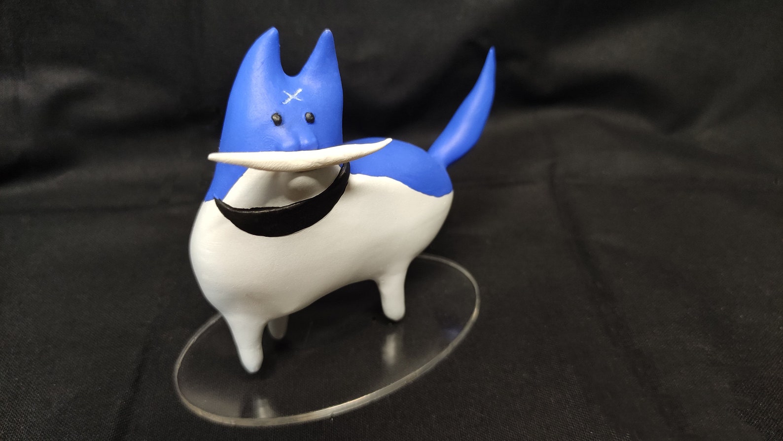 Monster Hunter Cute Palamute figurine 3D Printed with Base | Etsy