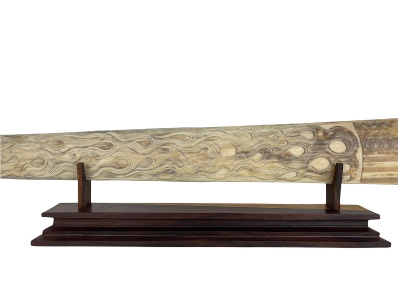 Hand Carved Swordfish Bill american Flag Etsy