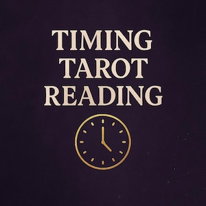 Timing Tarot Reading – Ontdek wanneer gebeurtenissen zich zullen ontvouwen