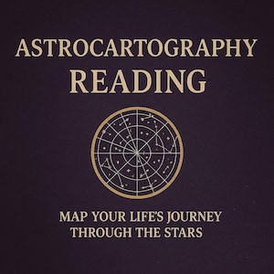 Leitura de Astrocartografia – Mapeie a jornada da sua vida através das estrelas