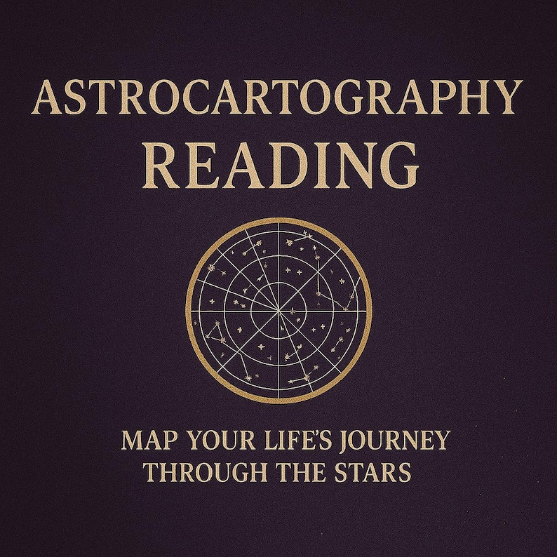Astrocartography Reading – Map Your Life’s Journey Through the Stars image 1