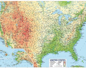 US Physical Map (PDF)