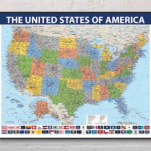 US Wall Map (PDF)