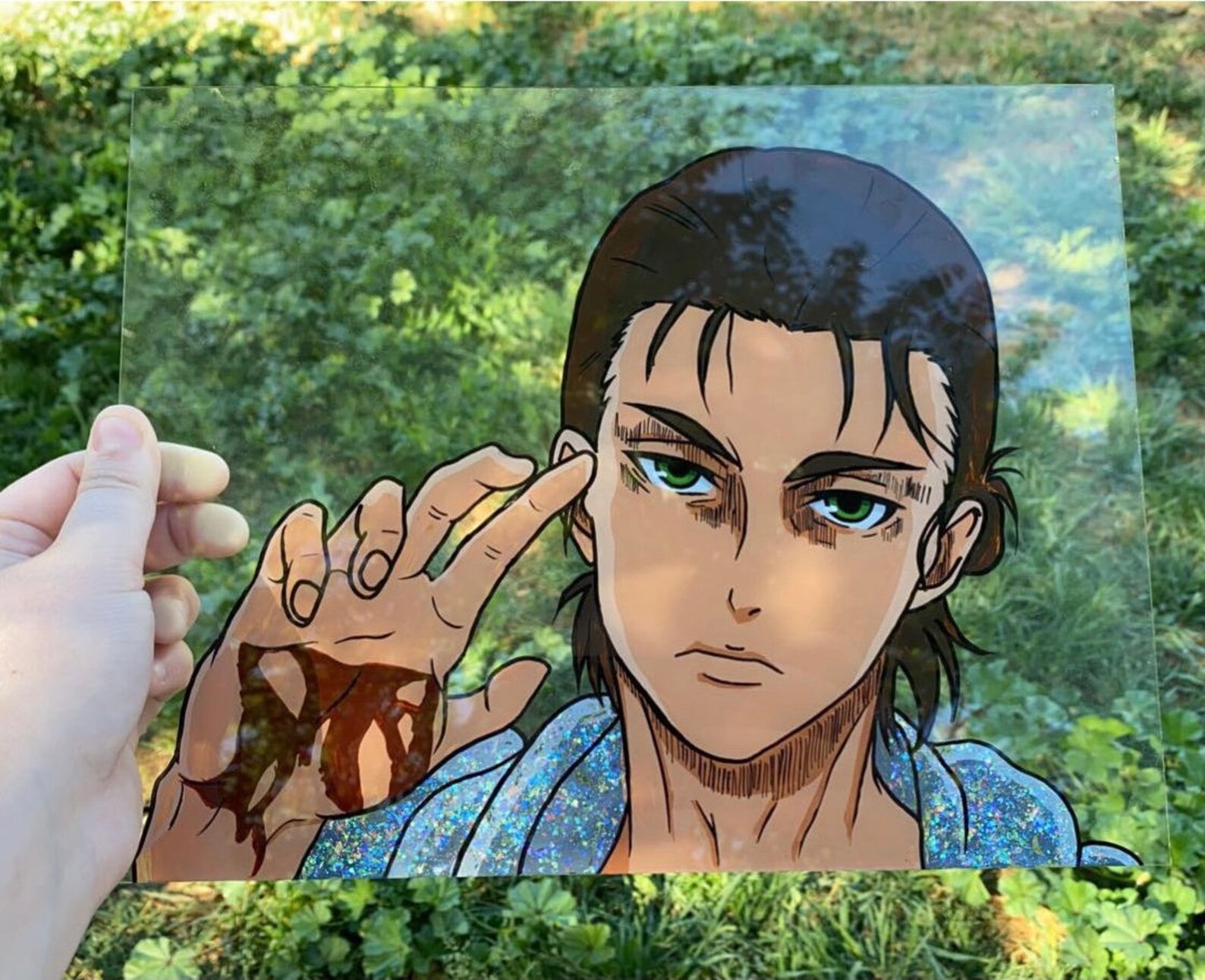 eren yeager painting