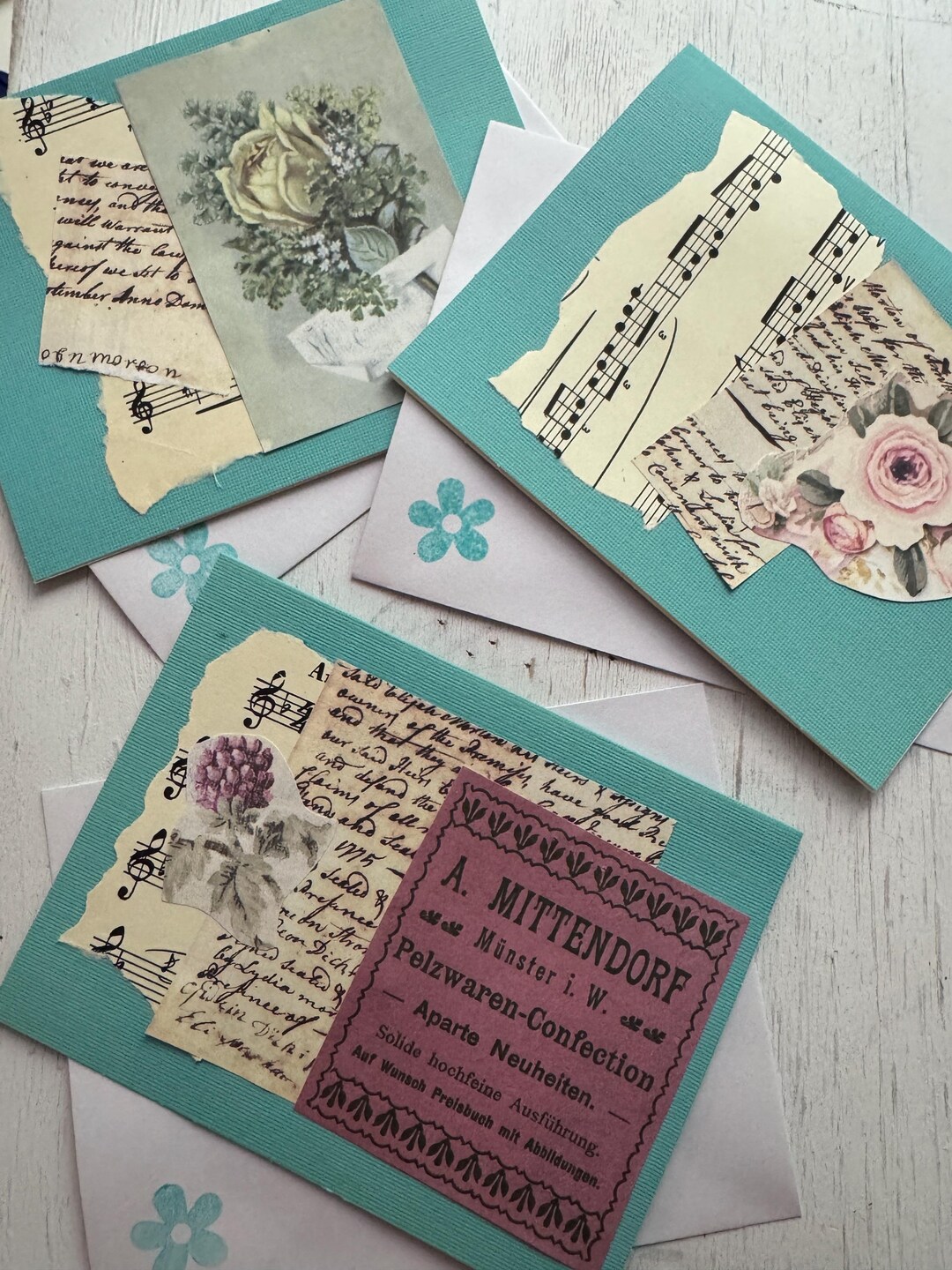 Blank Greeting Card Set | Set of 6 | Assorted | Handmade | Any Occasion ...
