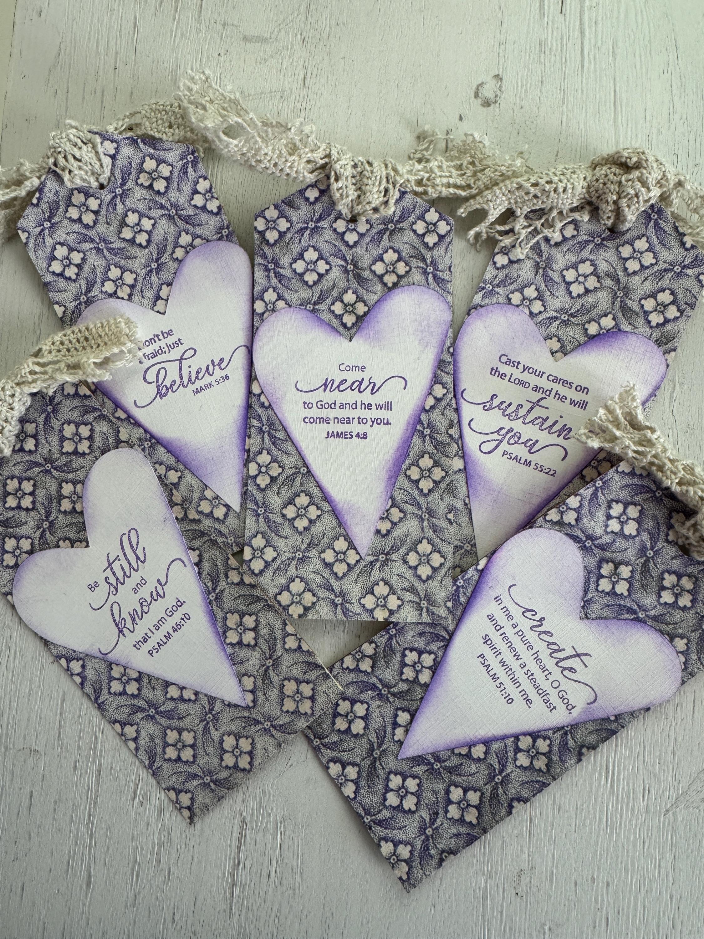 Handmade Christian Card & Prayer Pocket Set - Etsy