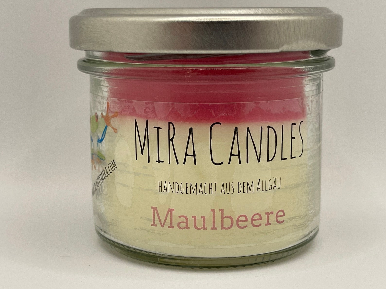 MiRa Candles Mulberry scented candle in glass Etsy