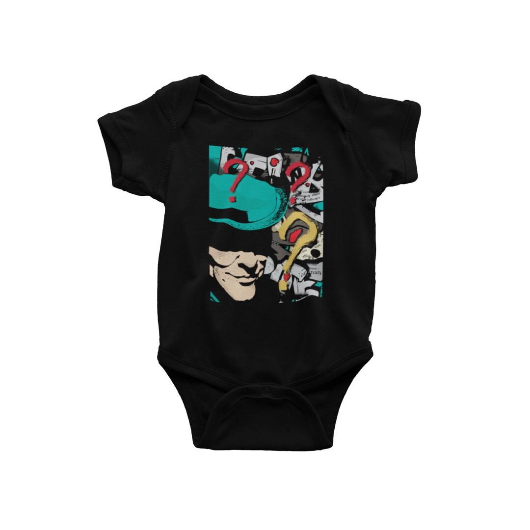 Spy Riddler Baby Onesie Minimalist Graphic Onesie Baby Shower Gifts ...