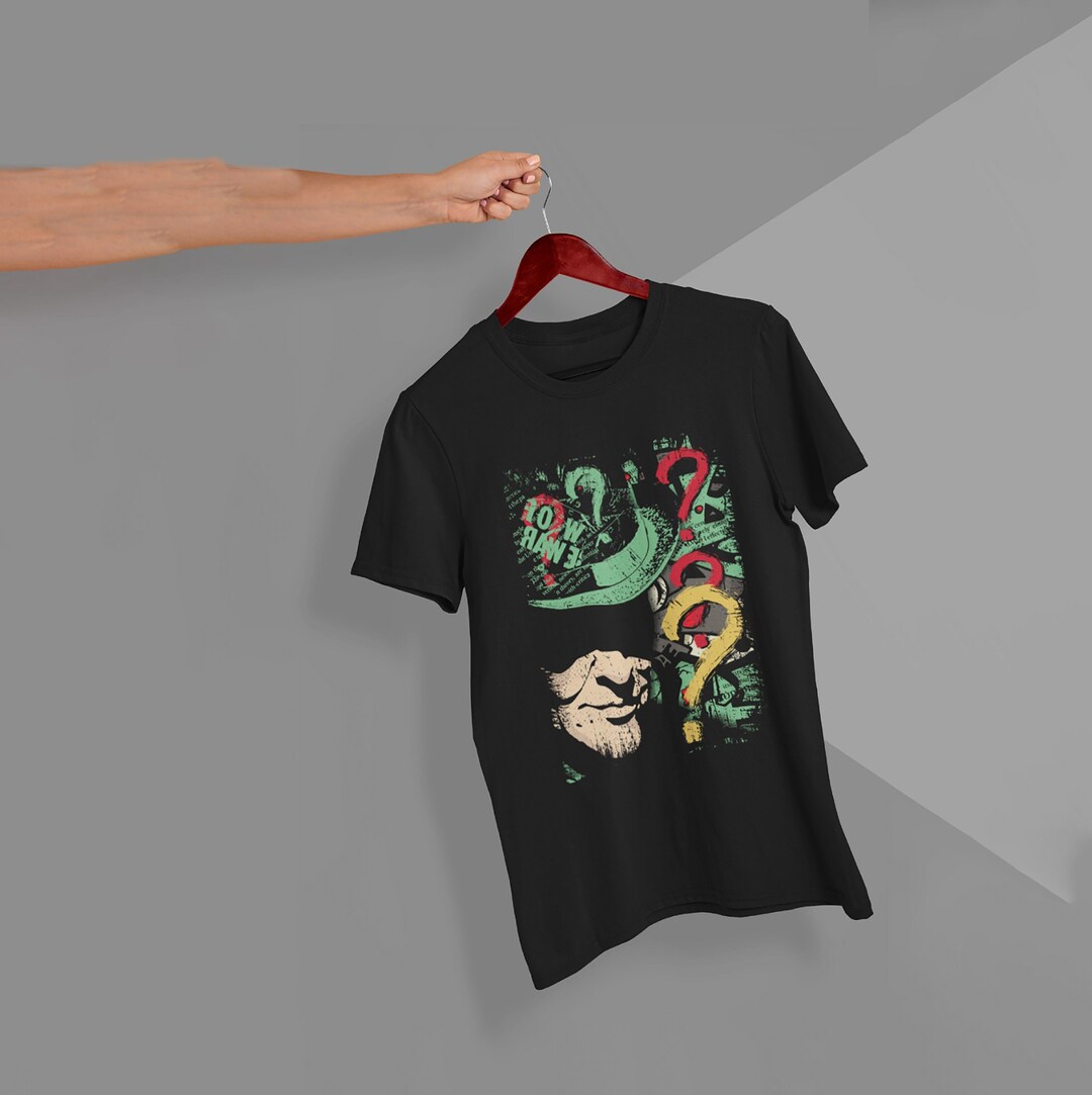 The Riddler Shirts Riddler Symbol Crewneck Shirt Super - Etsy