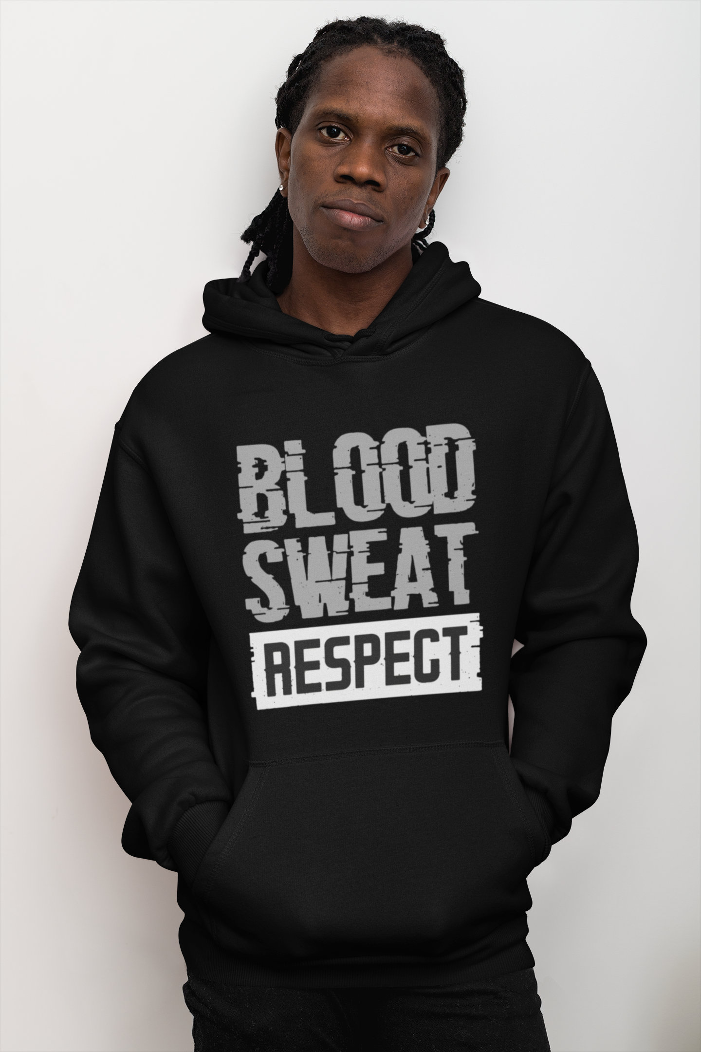 Blood sweat and respect hoodie hotsell