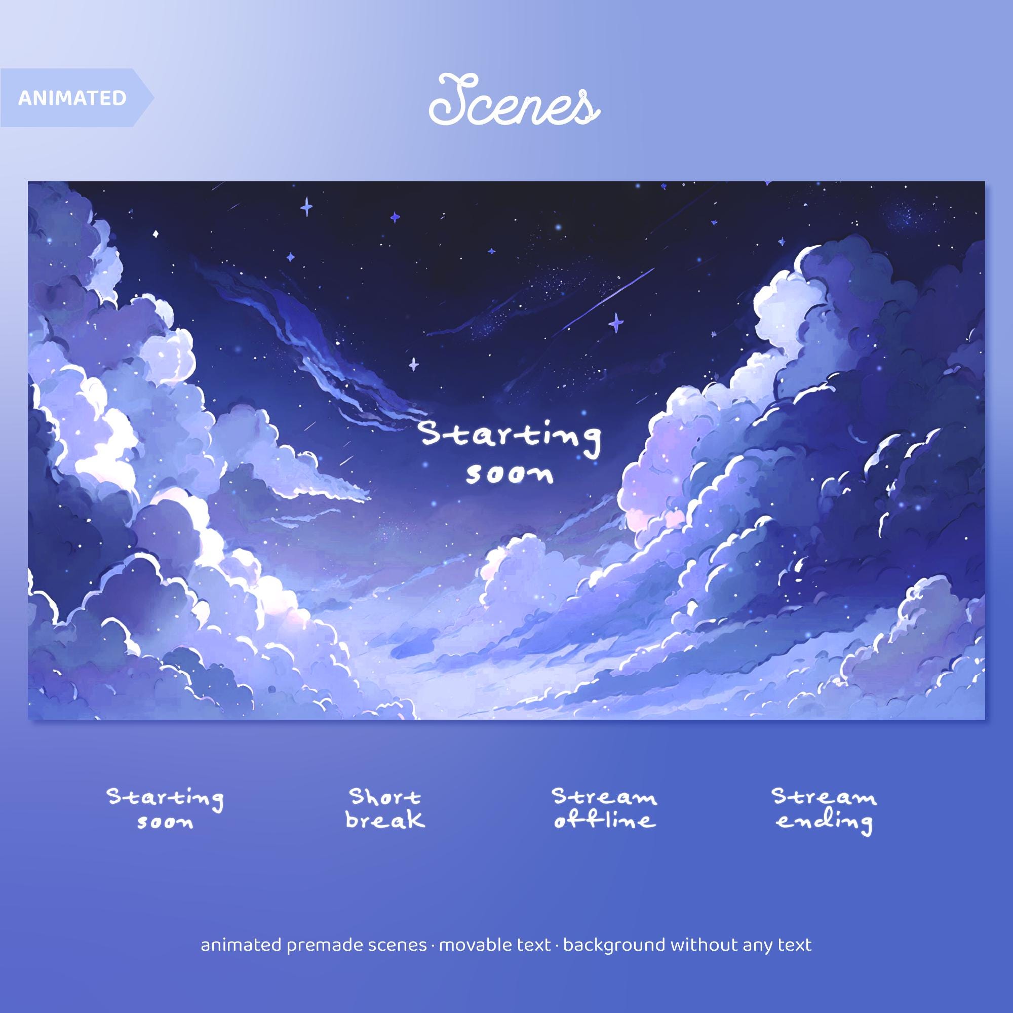 Starry night studio - Etsy België, image size:2000x2000