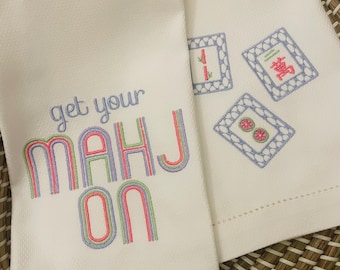 Mahjong Hand Towel