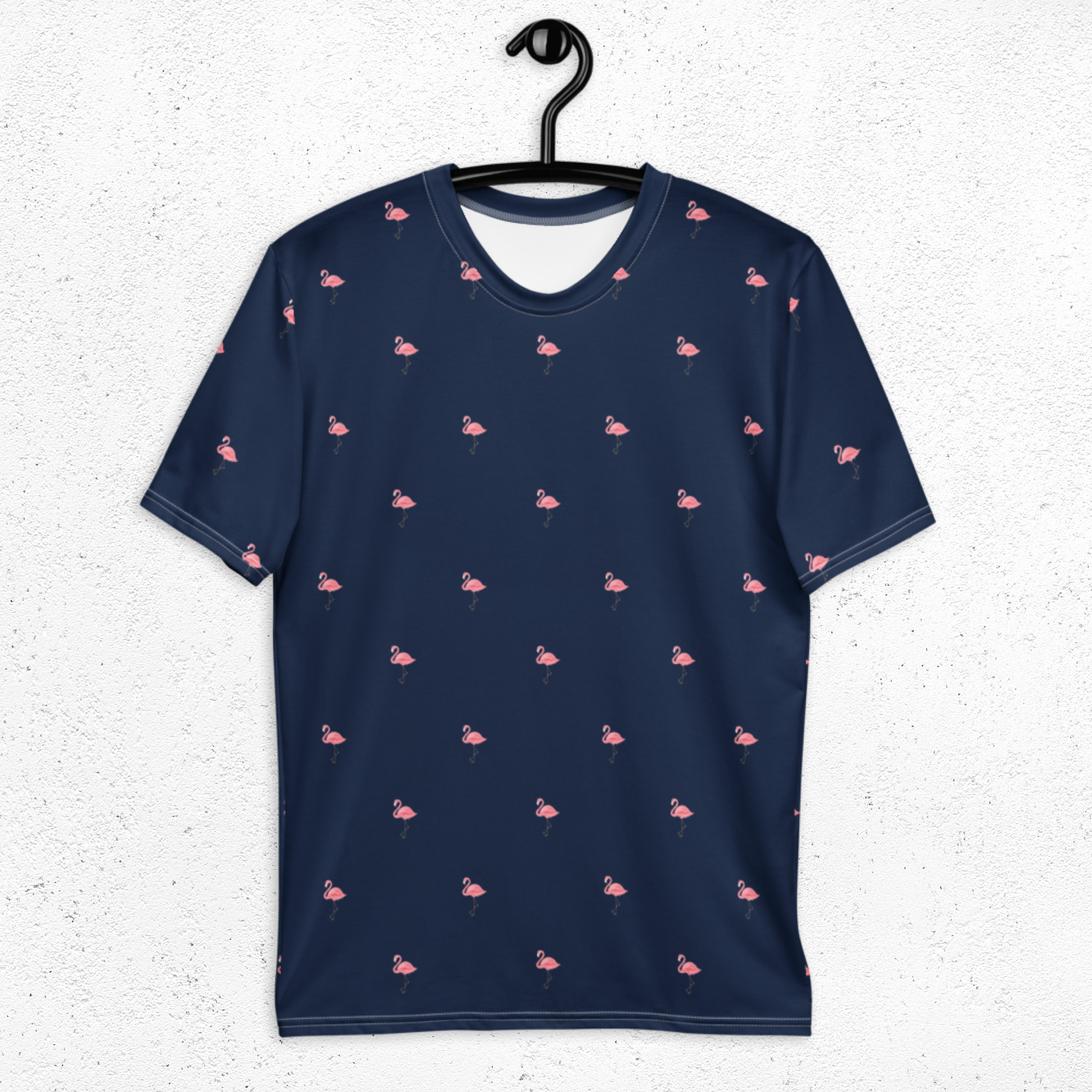 Flamingo All over Print Heren T shirt Leuk Heren Shirt Flamingo T shirt voor Mannen Roze Flamingo T shirt Zomershirt Dierenshirt voor Mannen Etsy Nederland