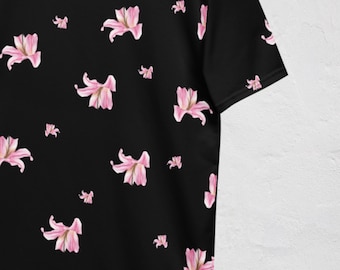 Buy Floral Shirt for Men, Flower All-over Print Men T-shirt, Fun