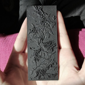 Einzigartiges 3D Modell von Westeros aus Game of Thrones und dem Haus des Drachen. 3D gedrucktes, phantastisches Gelände aus Stahl oder Plastik. Perfektes Nerd Geschenk