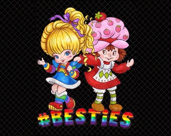 Download Rainbow Brite Art Etsy