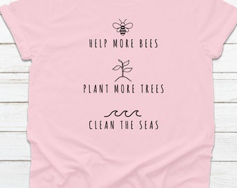 Save Bees Clean Seas Etsy