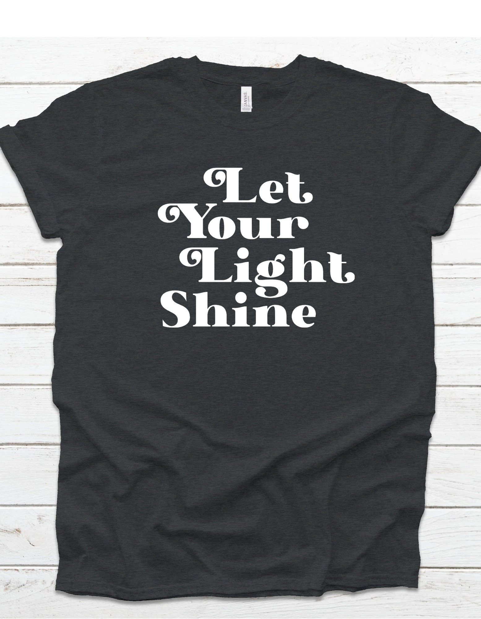 Let your Light Shine T-Shirt | Etsy