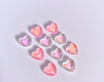Nail Charms -16 Pc Candy Hearts