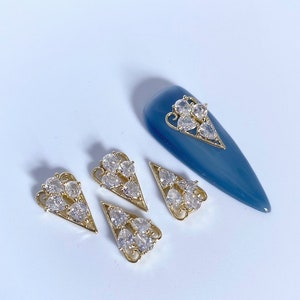 2 Pc Nail Charms - Glamour