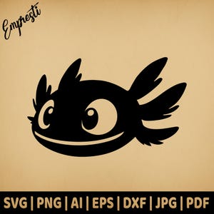 Cabeça de Axolotl de Desenho Animado | Gráficos Vetoriais de Uso Comercial | Formatos Svg, Png, Dxf, Eps, Pdf, Ai, Jpg | Sublimação, Laser, Logotipo, Lightburn