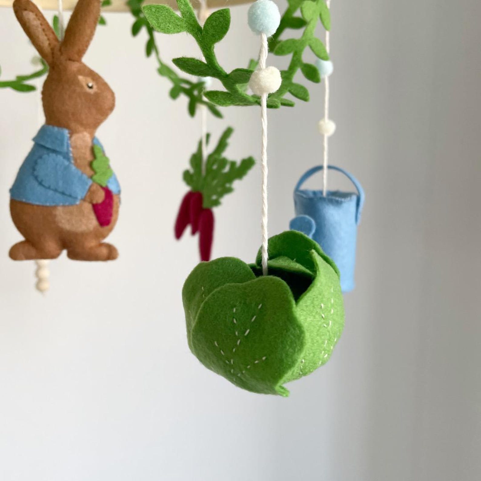 Peter Rabbit Themed Baby Crib Mobile - Etsy