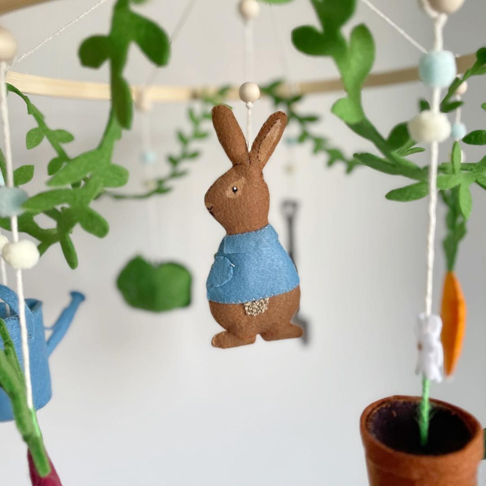 Peter Rabbit Themed Baby Crib Mobile - Etsy