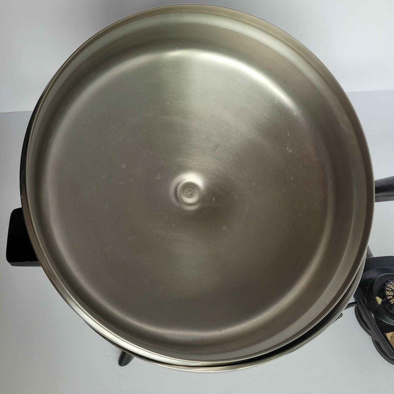 Farberware 12 Electric Skillet 310B Stainless Steel Etsy