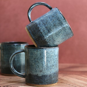 Campfire Mug - handmade ceramic mug in specked clay