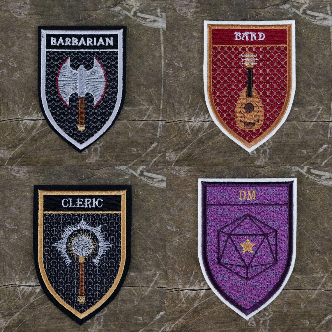 Dnd Class Patch Collection - Etsy