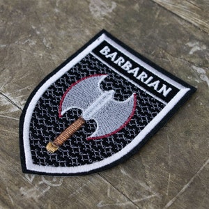 DnD Barbarian Class Patch