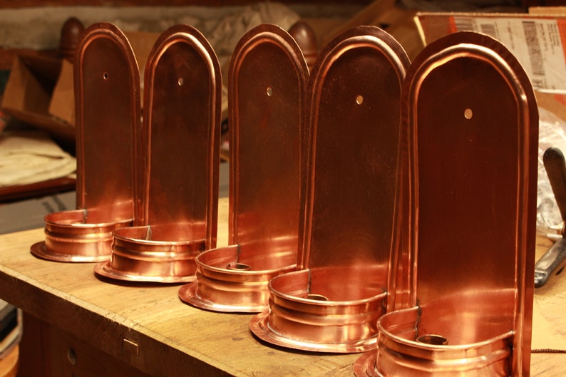 SINGLE Colonial Sconce Candle Holder Handmade Home Goods Birthday Gift Gifts for Dad Home Goods