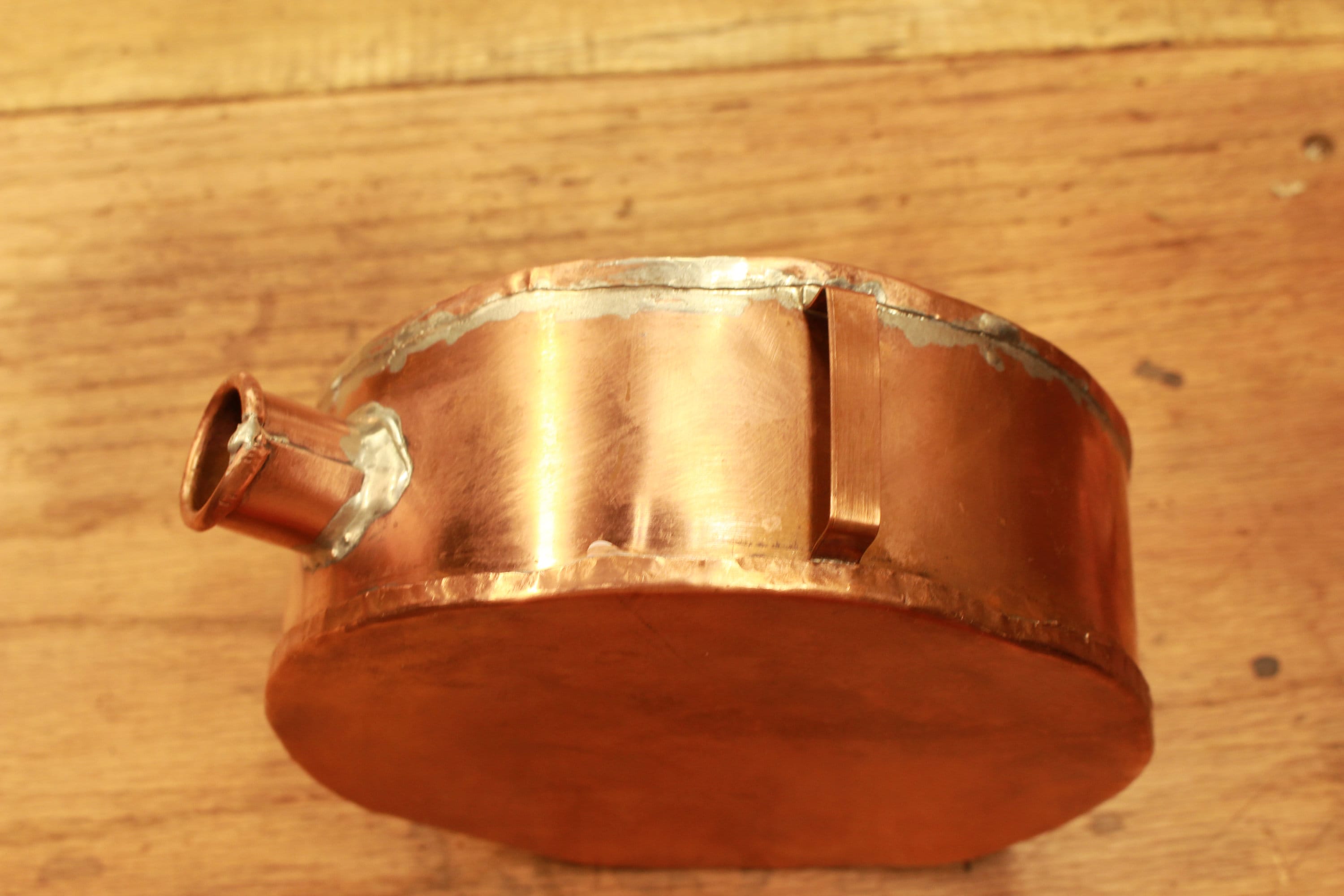 6in Copper Canteen Handmade Copper Cup Leadfree Cup Father's Day Gift