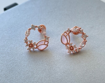 Pendientes de flores con tulipanes, regalos para niñas y mujeres.