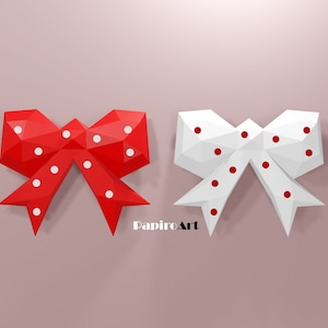 Cinta linda, 2 tamaños, Lazo, Cinta Papercraft, Cinta en la pared, Cinta 3D, Decoración navideña, Cinta DIY, Papel, Cinta