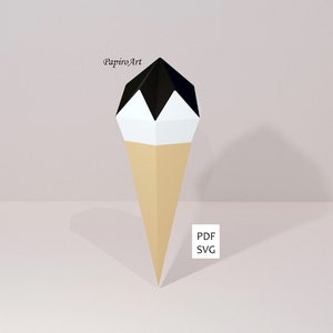 Ice cream Papercraft