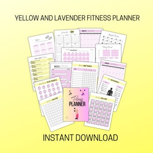 Fitness Planner afdrukbaar, Fitness Tracker afdrukbaar, Fitness Journal Tracker, Fitness Journal, Oefening Tracker afdrukbaar, Oefenschema