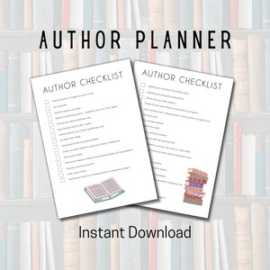 Author Planner, Novel Planner, Author Printables, Author Planning, Author Marketing, Novel Writing, Writing a Book, Writing a Novel, Nano